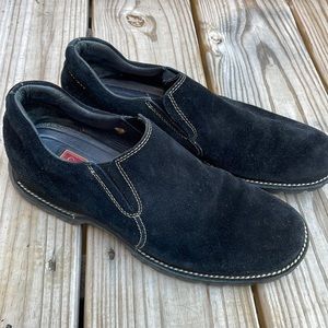 Cole Haan Suede Country Women's Black Waterproof Shoes/ Loafers